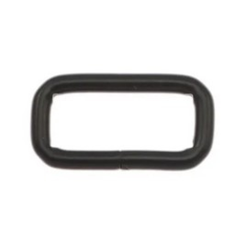 Loops 20/7 mm per 10 st. zwart